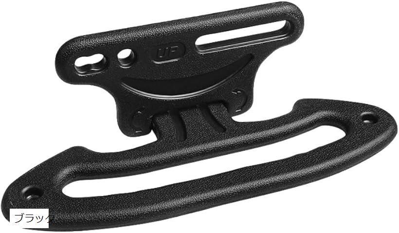 アシストグリップ ヘッドレスト 車 手すり 乗降補助 フック ハンガー 後部座席 ワイド (ブラック)