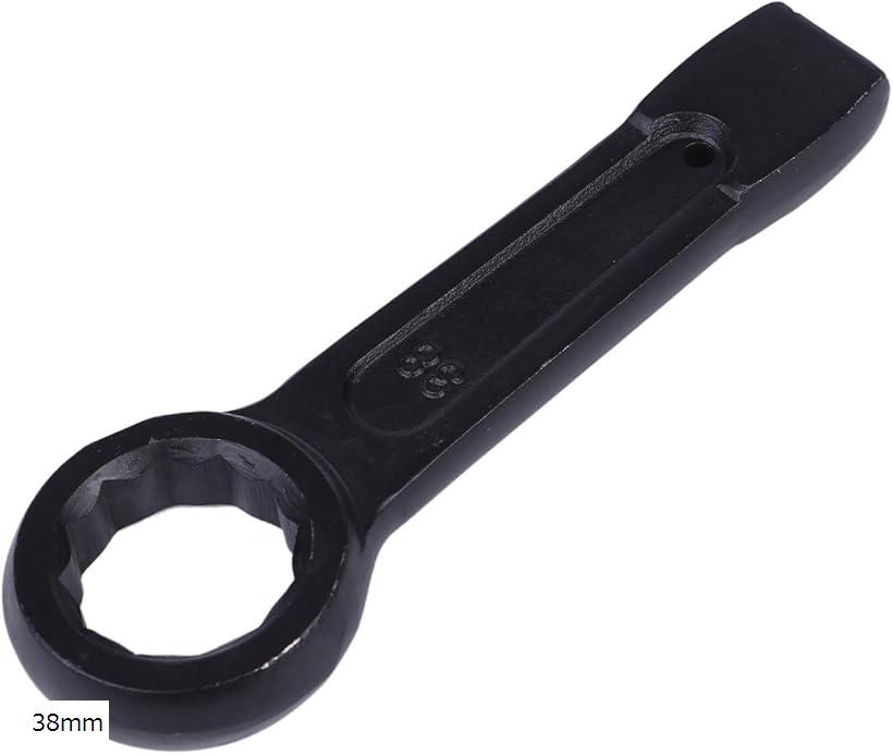 Hero World Trade 打撃 メガネレンチ めがねレンチ 打撃レンチ スパナ ベアリング 洗濯機 固着 38mm (3..