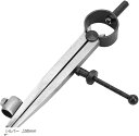 コンパス 製図 スプリング付 ペンホルダー付(シルバー, 150mm)