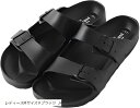 エンプティオ コンフォート サンダル 外履き スポーツ オフィス 通気性 エスニック 屋外 軽量 痛くない 医療用 事務所 健康 水遊び 疲れない 快適 旅行 つま先なし ウォーキング 草履 ゾウリ(レディースMサイズ#ブラック, M)
