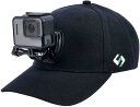 【全品P5倍★ワンダフルデー】Smatree Gopro,SJ4000コンパクトカメラ用野球帽子H1 Gopro Hero9/ 8/7/6/5/4 3+/3/2/ Fusion/GoPro Hero5 ..