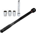 【楽天ランキング1位入賞】トルクレンチ セット 28〜210Nm 差込角 12.7mm 1/2インチ ブラック ソケット付き 17mm 19mm 21mm エク...