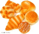 食品 サンプル パン スイーツ ディスプレイ リアル 見本 セット(パン6個・カゴなし)
