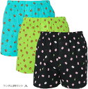 トランクス パンツ メンズ カジュアル 前開き ランダム セット 下着 アニマル柄 大きいサイズ 綿100%(ランダム3枚セット, 5L)