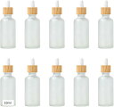 スポイトボトル アロマボトル ガラス 詰替え 保存容器 精油 香水 10本セット(10ml)(4)