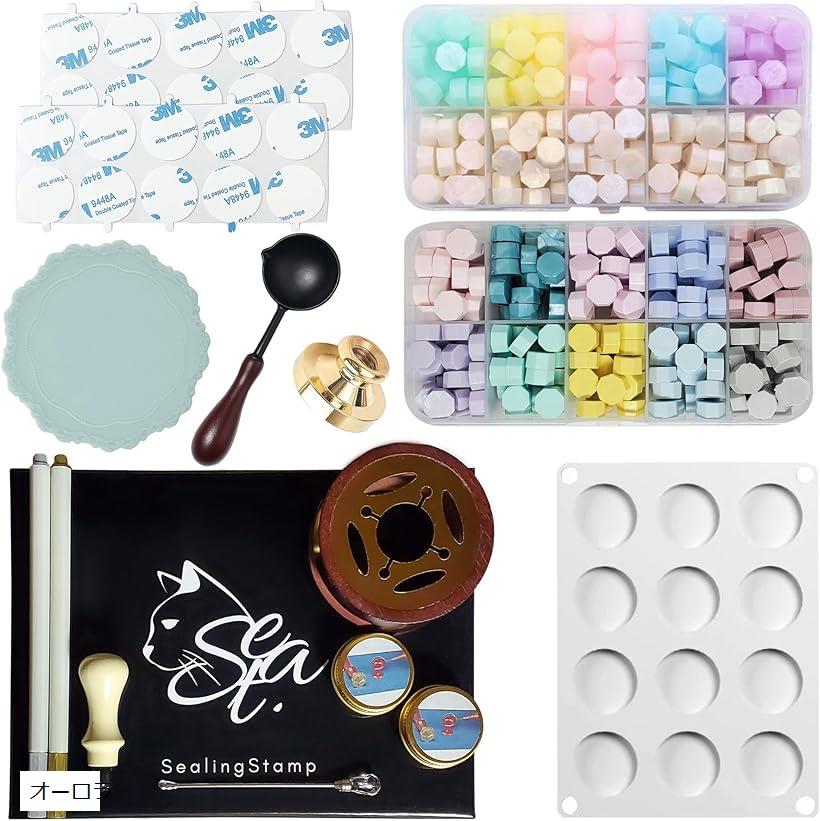 シーリングスタンプ 届いてすぐ使える 初心者セット専用BOX付き 日本企業 女の子 プレゼント 誕生日 シ..