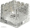 灰皿 ガラス おしゃれ タバコ 四角 小さい クリスタル レトロ 卓上 大容量 かわいい(クリアホワイト, 8.5cmx8.5cmx7.8cm)