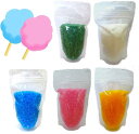 わたあめ ざらめ 綿あめ 綿菓子 ザラメ わたあめ機 で簡単 わたがし 5色x各100gセット(100グラム (x 5))