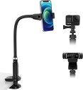 【全品P5倍★ワンダフルデー】 Smatree スマホ＆アクションカメラ用アームスタンド ロジクール ウェブカメラ アクセサリー Gopro