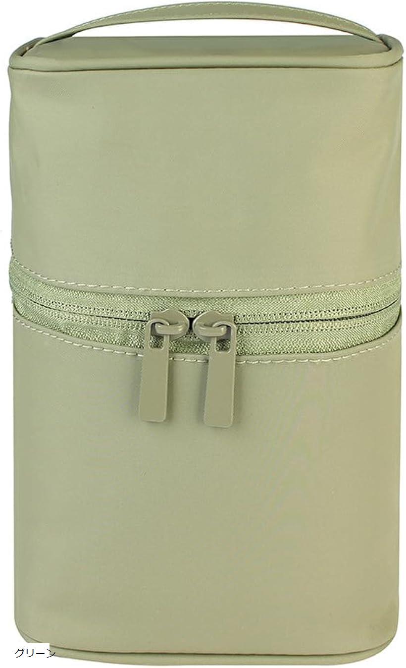 onecolor leaf 化粧ポーチ レディース 縦型 コスメ メイク バッグ 化粧品 小物入れ 旅行 持ち運び トラ..