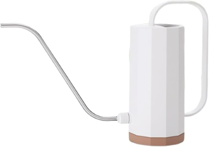 じょうろ ジョーロ ジョウロ おしゃれ 水差し 園芸 水さし 大容量 観葉植物 1200ml (ホワイト, 大)