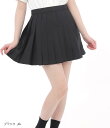 スクールスカート 無地 ミニ 36cm 学生 制服 ユニフォーム 女子高生 中学(ブラック, XL)