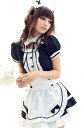 【全品P5倍★4/24 20時～】【ps.j】メイド服 コスプレ コスチューム セクシー 大きいサイズ ゴスロリ(L, ブラック)