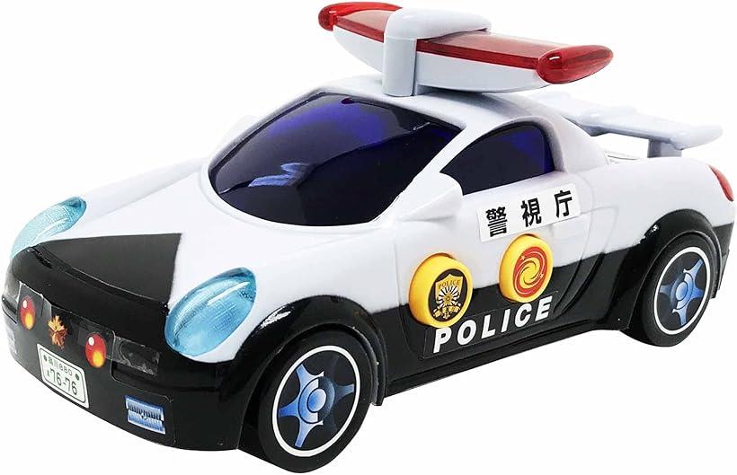 Lamplanningおしゃべりパトカー しゃべる 光る 鳴る おもちゃ 警察車...