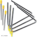 トライアングル 3個 打楽器 6インチ15cm(6インチ15cm)