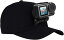 【楽天ランキング1位入賞】GoPro カメラ マウント キャップ アクションカメラ アクセサリー 帽子 旅行 登山 ハイキング 動画撮影 に ブラック( 黒)