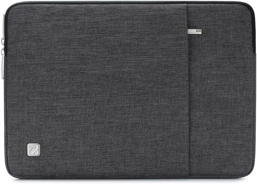 NIDOO 13.3インチ PCインナーバッグ 防水 マックブックケース ラップトップ HP EliteBook 1040用(ダークグレー)