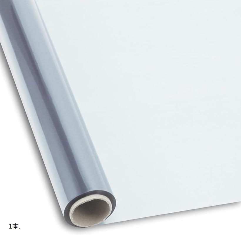 透明 セロファン ロール 大容量 30m 幅40cm フィルム シート 誕生日 ギフト 梱包 (透明, 1本)