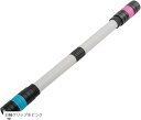 ペン回し専用ペンpARuバレット 大技特化型ペン 初心者の方や大技練習におすすめ。 長さ23.5cm 重さ40g(白軸グリップ水ピンク)