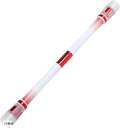NOPE FILED ペン回し専用ペン 重さ24.5g 長さ22.3cm(白軸赤, 標準)