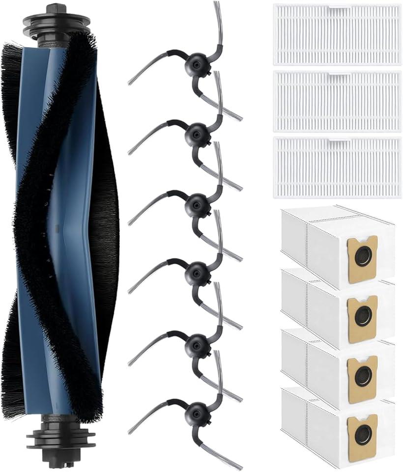 互換品 ユーフィー用消耗品 14枚 Eufy用 RoboVac C10交換用消耗品 ロボット掃除機消耗品 部品 ユーフィー用ダストバッグ 紙パック 交換用アクセ...