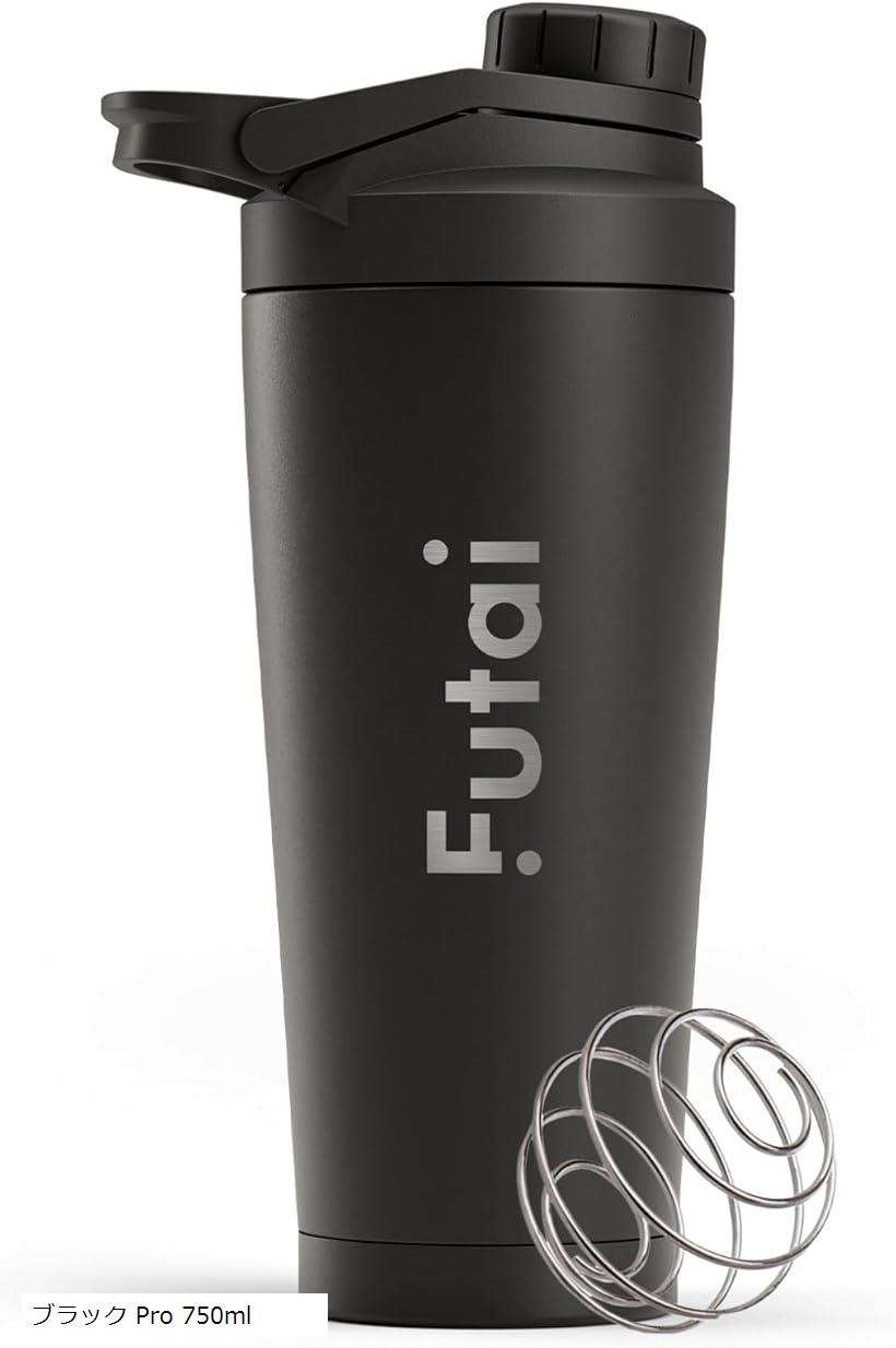フタイ プロテインシェイカー (ブラック Pro 750ml)