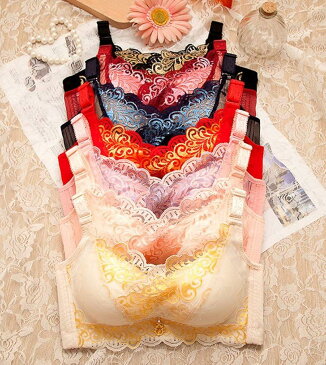 大きいサイズ レース ノンワイヤー ブラジャー メッシュ仕様 ライトパープル,(ライトパープル, 90/AB)