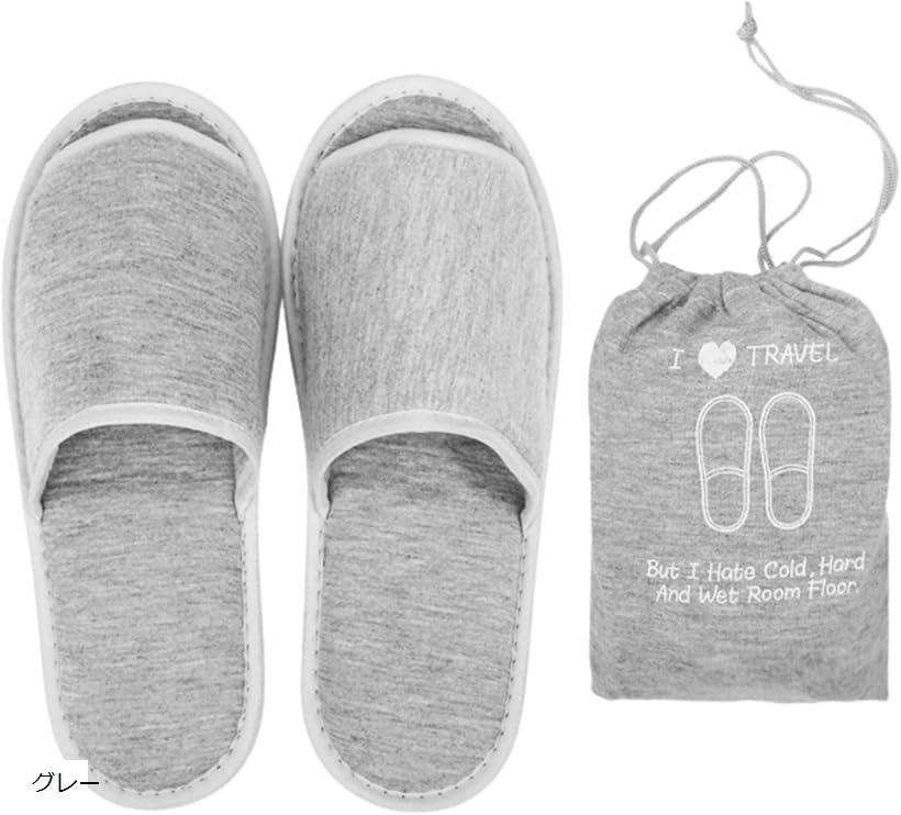 携帯スリッパ 折りたたみ 収納ケース付き メンズ レディース 底面滑り止め加工 学校 旅行 家庭用 軽量..