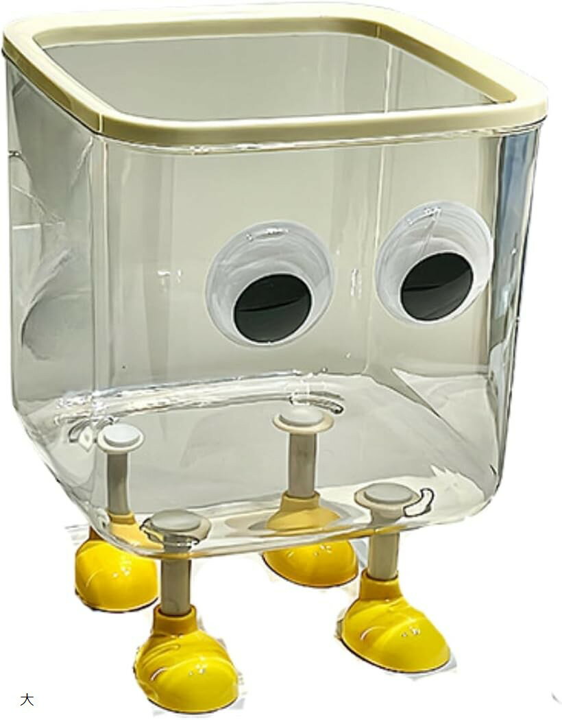 小物入れ 卓上収納 多機能 ボックス 整理整頓 デスク収納 コンパクト デスクオーガナイザー かわいい おしゃれ 角型 オフィス (クリア, 大)