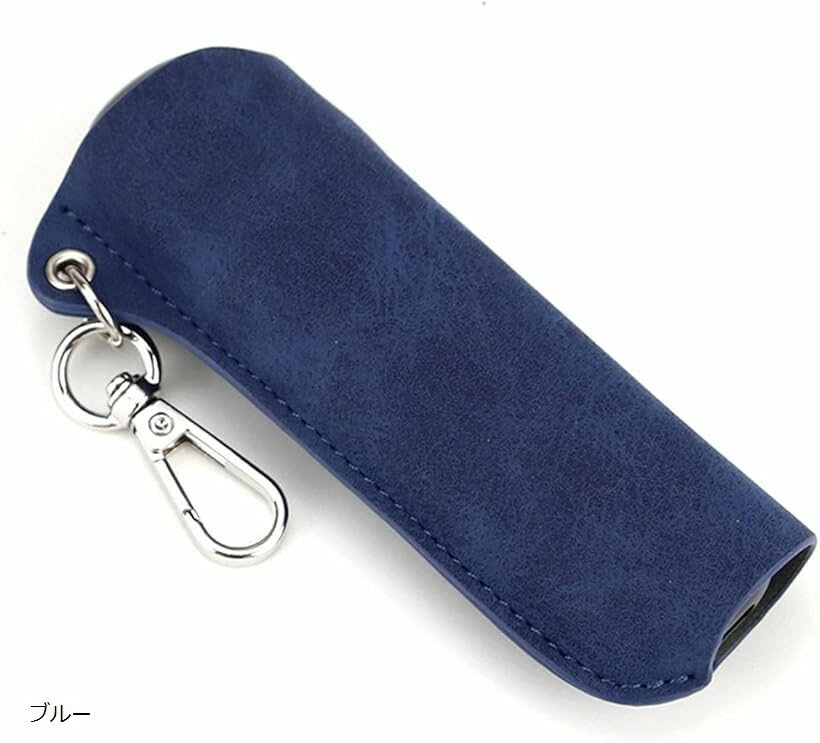 ケースコンパチブルPloom Aura用レザーケース PUレザー製 ソフトカバー 収納保護ケース フック付き 簡..