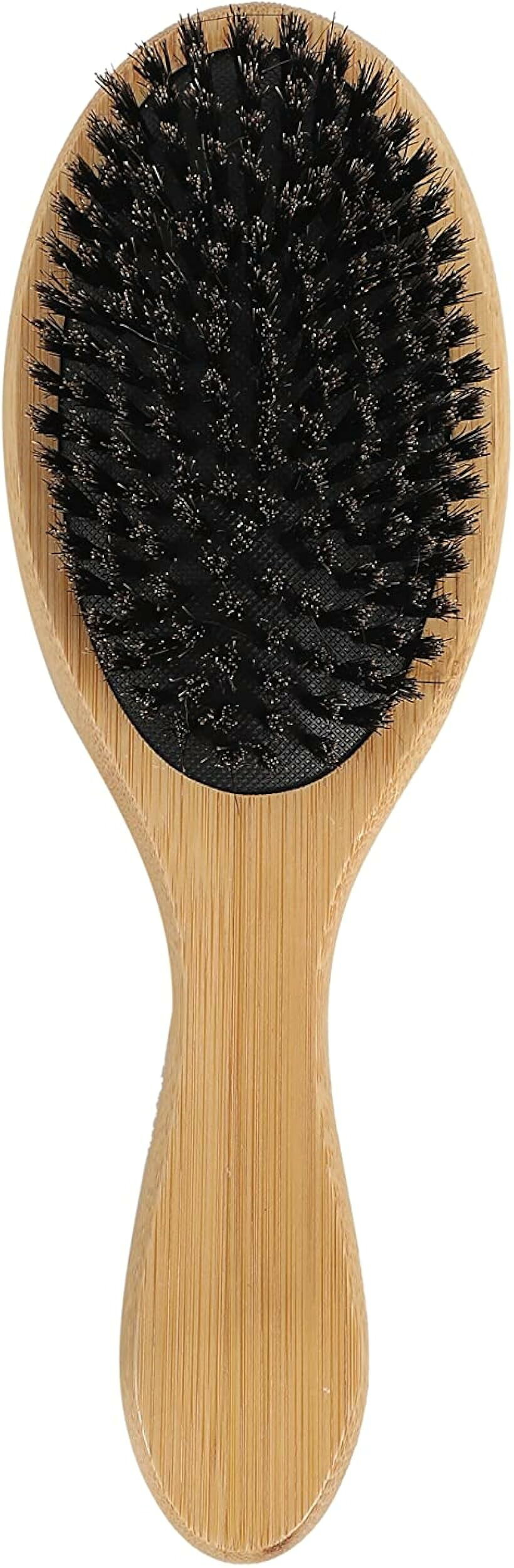 ヘアブラシ ヘッドスパブラシ 豚毛ブラシ パドルブラシ くし レディース メンズ 木製 頭皮マッサージ ..