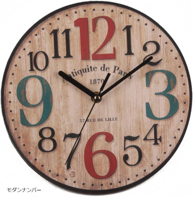 クローブキューブアンティーク風 クロック オールド アメリカン 掛け時計 シャビーシック 北欧 9種類 ..