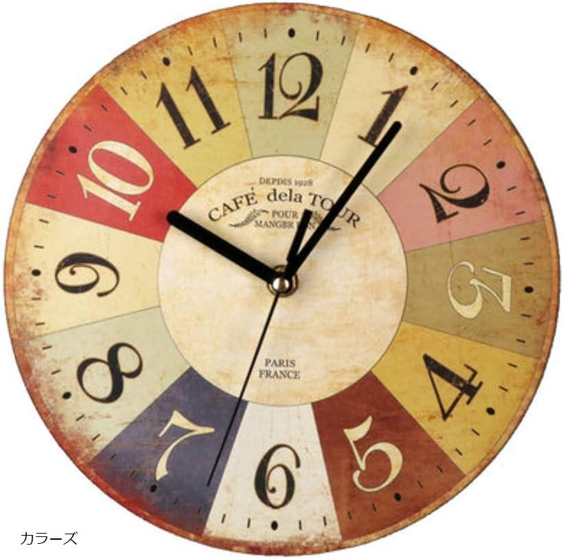 クローブキューブアンティーク風 クロック オールド アメリカン 掛け時計 シャビーシック 北欧 9種類 ..