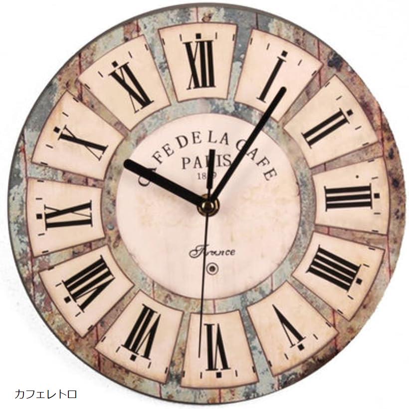 クローブキューブアンティーク風 クロック オールド アメリカン 掛け時計 シャビーシック 北欧 9種類 ..
