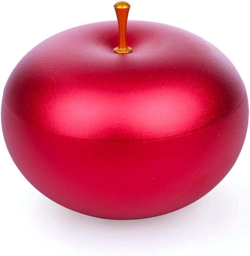Queen B 灰皿 ふた付き りんご おしゃれ インテリア 吸殻 タバコ レッド コンパクト 69 Off 入れ 卓上