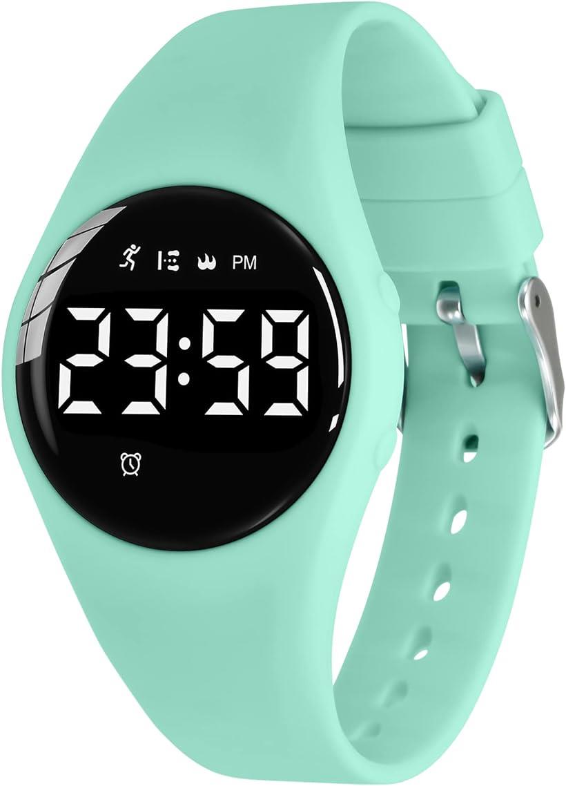 BEN NEVIS 子供腕時計 キッズ 子供用スマートウォッチ活動量計 子供 デジタル腕時計 多機能防水