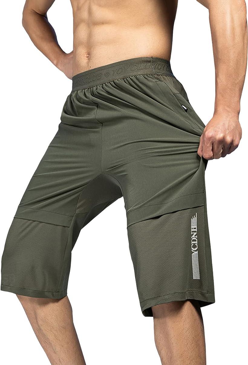 スポーツ ハーフパンツ メンズ ショートパンツ 通気 短パン 半ズボン(グリーン, L)