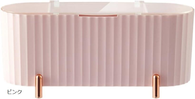 マルチケース 蓋付き 綿棒ケース コットンケース パフケース 仕切り付 小物入れ 収納ボックス 整理整頓..