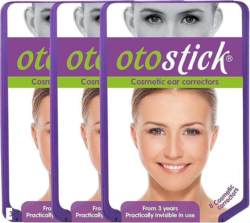 otostick 立ち耳 目立たなくする テープ シリコン シール 日本語説明QRあり 正規品 3個パック (3個パッ..