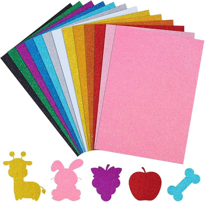 商品コード2buo8odx4l商品名グリッター EVAフォームシート 13枚 13色 20x30cm EVAフォームペーパー キラキラ スポンジ紙 手作りカード スクラップブック 装飾用ブランドPH PandaHallサイズ等20cm x 30cm13色展開: 13枚のグリッターEVAフォームシートがセットになっており、各色1枚ずつ。豊富な色が揃っているので、さまざまなニーズに対応可能です。DIYクラフト、カード作り、スクラップブックなどに最適です高品質EVA素材: 無臭で柔らかく、柔軟性と耐久性に優れた高品質のグリッターEVAフォームを使用します。切る・曲げる・縫う・接着するのも簡単で、カードや装飾など幅広い用途に使えます。DIYに最適な素材ですパッケージ内容: 長方形フォームシート13枚入り。幅約20cm、長さ30.0～30.2cm、厚さ1.5～1.7mm。13色のアソートカラーで、工作やクラフトのあらゆるニーズを満たします使いやすさ: 扱いやすく、切ったり形を作ったりするのが簡単で、学校の工作や刺繍アーティストにも適しています。カッティングツールや刺繍機にも対応。スクラップブック、花の装飾、衣装デザイン、学校の課題などに幅広く活用できます幅広い用途: スクラップブック、フラワークラフト、衣装デザイン、学校のプロジェクト、装飾などに最適です。カッティングツールや刺繍機と組み合わせることで、無限の応用が可能なグリッターフォームシートセットです※ 他ネットショップでも併売しているため、ご注文後に在庫切れとなる場合があります。予めご了承ください。※ 品薄または希少等の理由により、参考価格よりも高い価格で販売されている場合があります。ご注文の際には必ず販売価格をご確認ください。※ 沖縄県、離島または一部地域の場合、別途送料の負担をお願いする場合があります。予めご了承ください。※ お使いのモニタにより写真の色が実際の商品の色と異なる場合や、イメージに差異が生じることがあります。予めご了承ください。※ 商品の詳細（カラー・数量・サイズ 等）については、ページ内の商品説明をご確認のうえ、ご注文ください。※ モバイル版・スマホ版ページでは、お使いの端末によっては一部の情報が表示されないことがあります。すべての記載情報をご確認するには、PC版ページをご覧ください。PH PandaHall 13色 EVA矩形フォームシート 仕様: 数量: 13枚 (13色) サイズ: 約20cm 幅、30.0～30.2cm 長さ、1.5～1.7mm 厚さ、1枚/色、合計13枚 13色の鮮やかなカラーがセットになったEVA素材のフォームシート。初心者からプロのクラフターまで幅広く使えます。柔軟性と適度な硬さを兼ね備え、スクラップブッキング、フラワークラフト、衣装デザイン、学校の工作など多用途に活躍します。