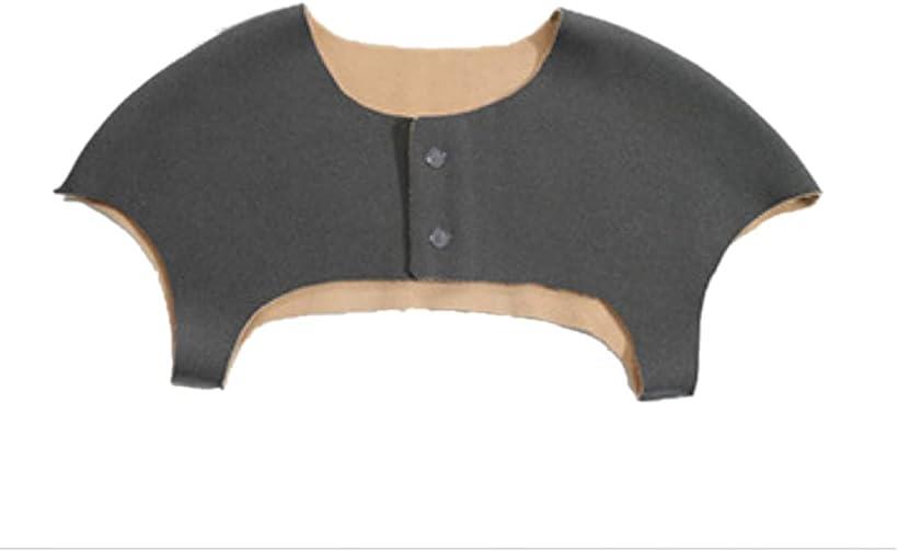 肩 あたため サポーター 肩ウォーマー 肩当て 就寝 おしゃれ かわいい レディース(ダークグレー, M)