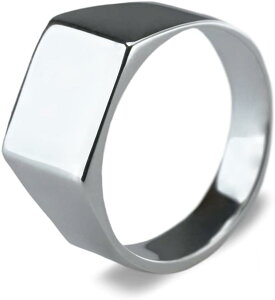 印代 リング シルバー 925 指輪 シンプル シグネットリング メンズ レディース 25号 11.5 US