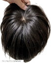 【楽天ランキング1位入賞】ヘアピース 人毛 部分ウィッグ かつら 男性 女性 カツラ トップウィッグ メンズ レディース つむじ 頭頂部 トップピース ポイント...