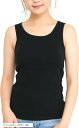 タンクトップ レディース インナー シンプル 無地(ブラック(カップ付き), 3XL)(4)