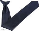 クリップ式 ワンタッチネクタイ フック式(ネイビー, Free Size)(4)
