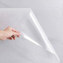 Homya 壁紙シール 透明 キッチン用シート 食器棚シート 貼って剥がせる リメイクシート のり付き