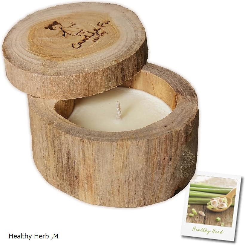 アロマキャンドル ソイワックス ソイキャンドル Healthy Herb(M)