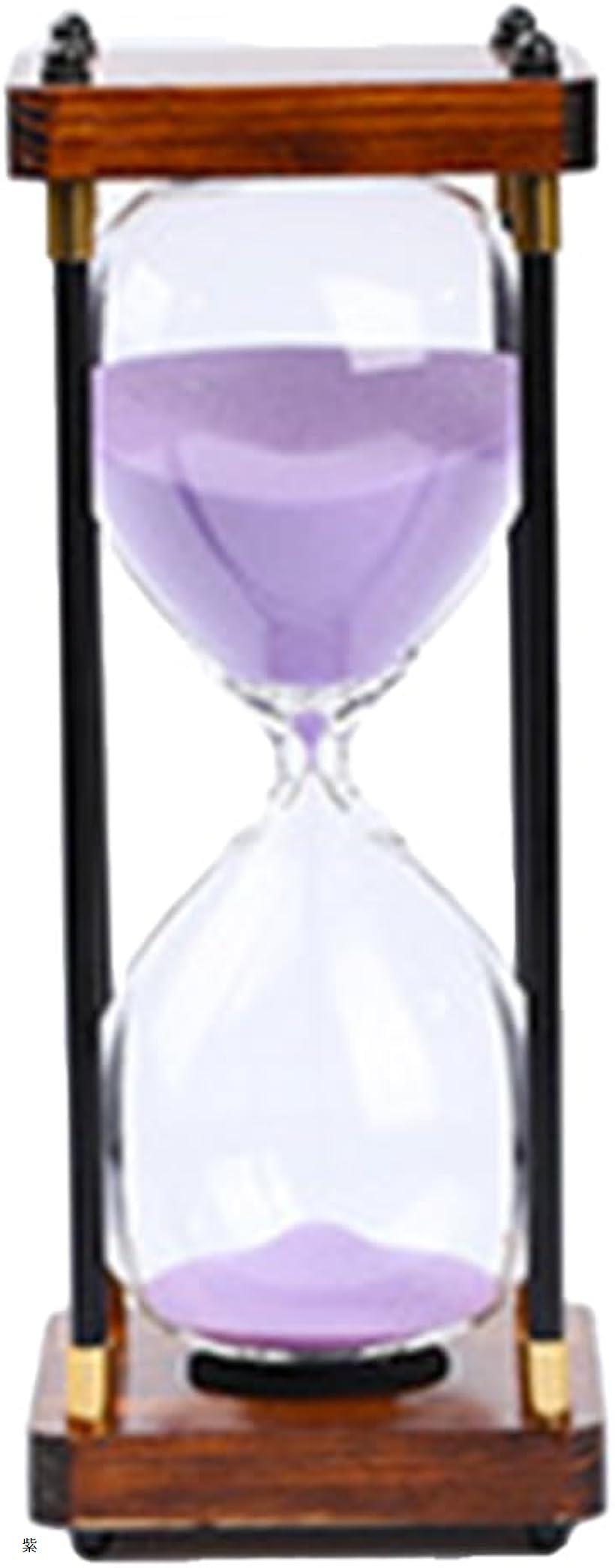 砂時計 30分 タイマー 砂タイマー 北欧 紫 (紫)(3)