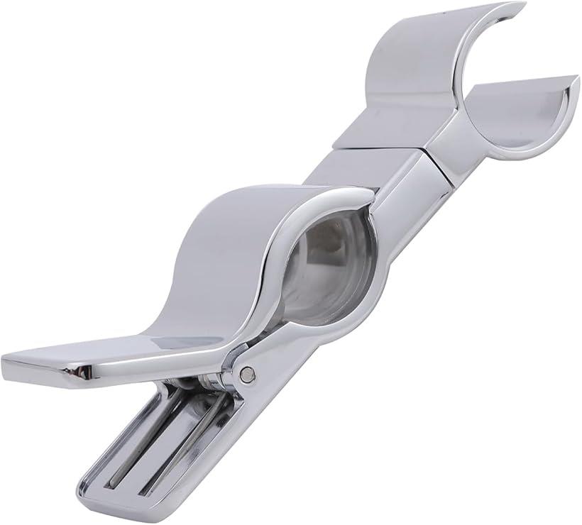 シャワーヘッドホルダー クリップ 交換用 挟むだけ シャワーフック 角度調整 高さ調整フリー 20-29mm (..