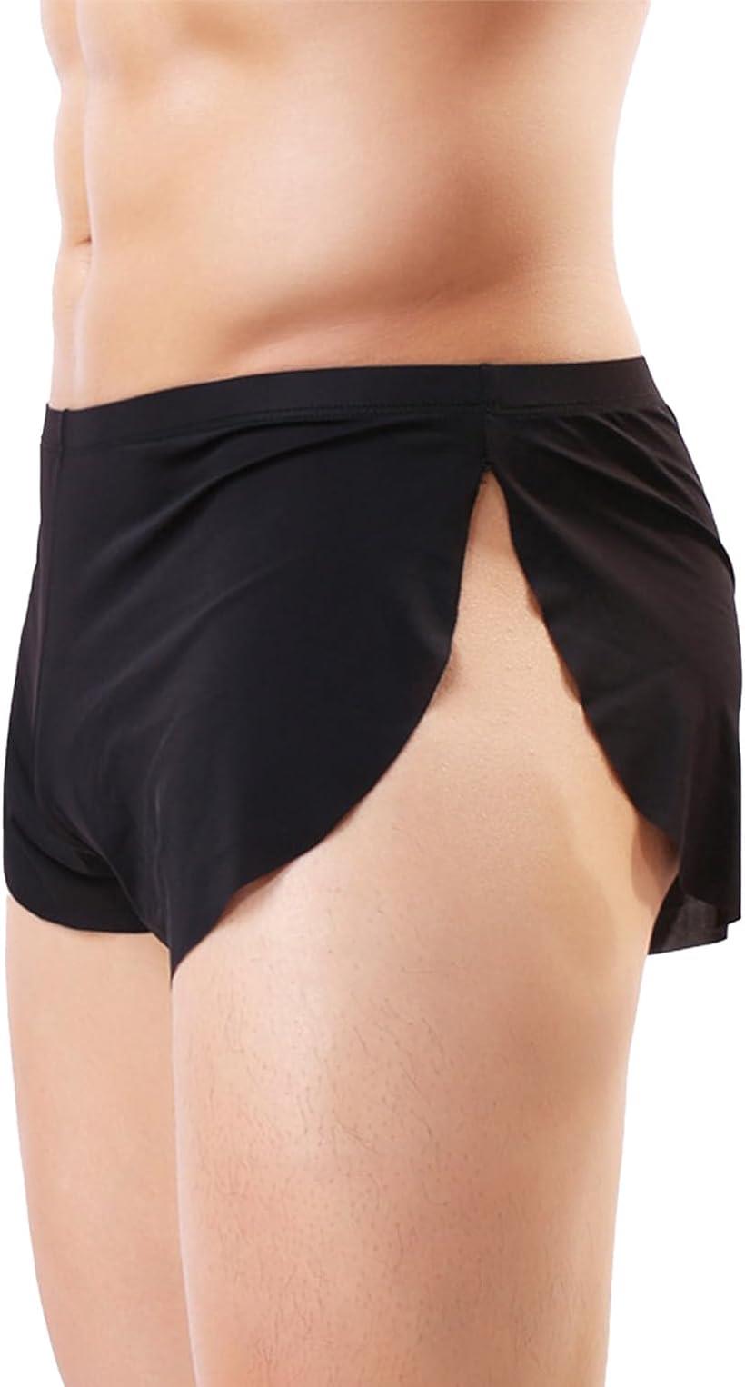 2枚セット メンズ インナー パンツ 下着(ブラック, XL)